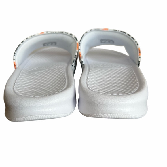 Nike Benassi JDI White Just Do It Printed Men\'s Slide Size 12 #B1531 main image 6